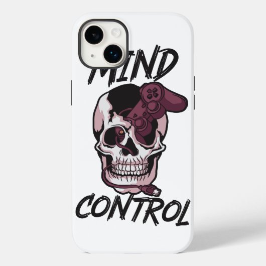 Mind control gaming design Case-Mate iPhone hülle (Rückseite)