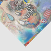 Mind Doodling wiederholen Seidenpapier (Ausschnitt)