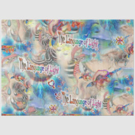 Mind Doodling wiederholen Seidenpapier