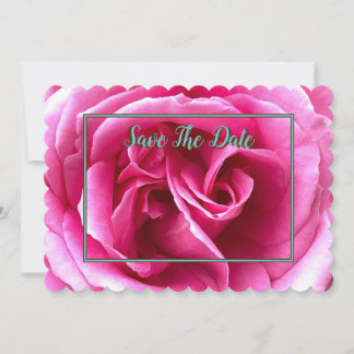 Mind Edition: Rosa Rose Save the Date Einladung
