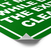 Mind Exits Poster (Ecke)