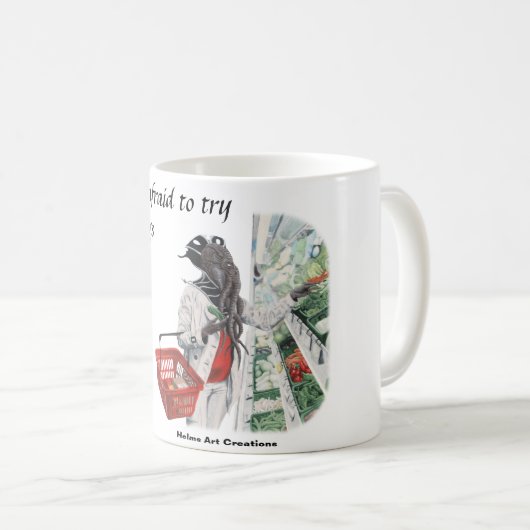 Mind Flayer Lebensmittelgeschäft Fantasy Art Kaffe Kaffeetasse (VorderseiteRechts)