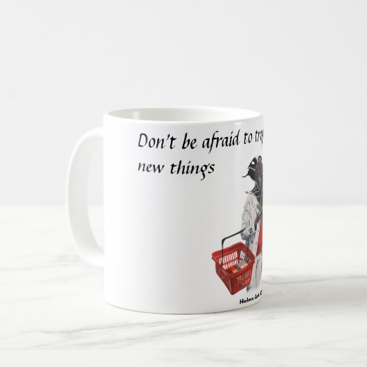 Mind Flayer Lebensmittelgeschäft Fantasy Art Kaffe Kaffeetasse (Vorderseite Links)