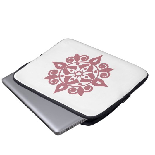 Mind fresh Mandala Design Laptopschutzhülle (Vorne Knopf)