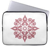 Mind fresh Mandala Design Laptopschutzhülle (Vorderseite)