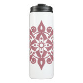 Mind fresh Mandala Design Thermosbecher (Vorderseite)