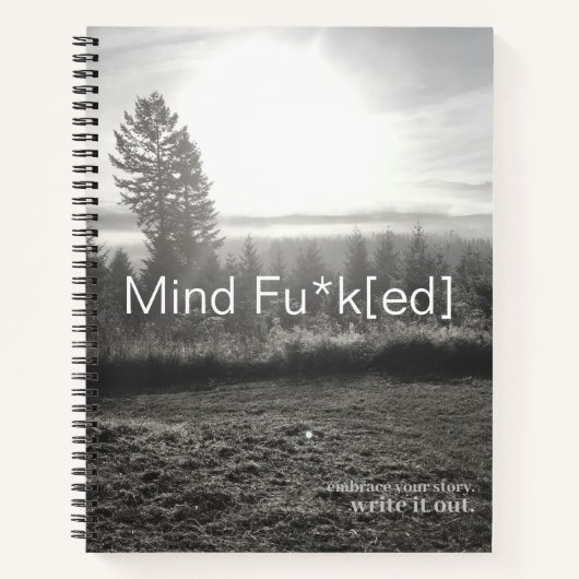 Mind Fu*k[ed] Journal Notizblock (Vorderseite)