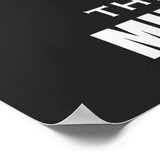 Mind Games. Gepunktete Gesichter mit inspirierende Poster (Ecke)