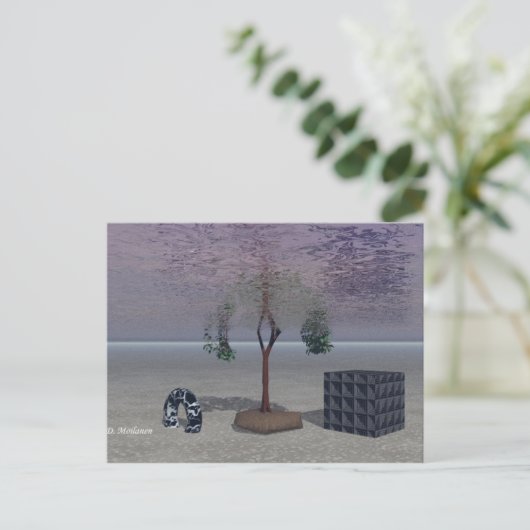 Mind Games Postkarte (Stehend Vorderseite)