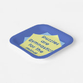 Mind Gymnastics Pappteller (Gewinkelt)