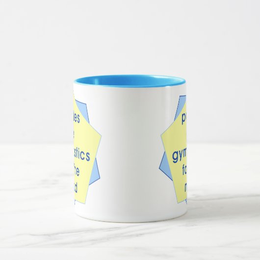 Mind Gymnastics Tasse (Zentrum)