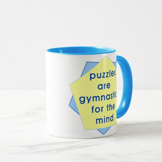 Mind Gymnastics Tasse (VorderseiteRechts)
