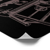 Mind If I Smoke Funny Bbq Smoking Barbecue Grillin Poster (Ecke)