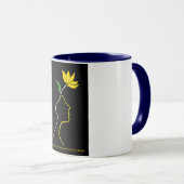 Mind in Bloom Tasse - Blumenkunst für kreative Sou (VorderseiteRechts)