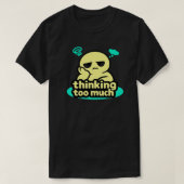 Mind in Circles – Cute Overthinking Humor T-Shirt (Design vorne)