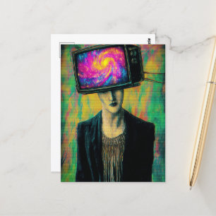 Mind-Kontrolle Postkarte