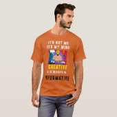 Mind Men's Basic T - Shirt mit motivierend Zitaten (Vorne ganz)
