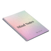 Mind Notes Minimales Notizbuch Notizblock (Rechte Seite)