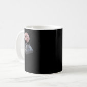 Mind Over 3d Brain and Mountain Sculpture Poster S Kaffeetasse (Vorderseite Links)