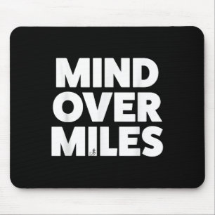 Mind Over Miles - Motivierend, sonniges Laufen Mousepad