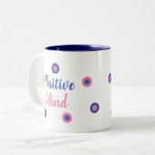 Mind-Positiv Zweifarbige Tasse (Vorderseite Links)