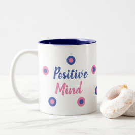 Mind-Positiv Zweifarbige Tasse