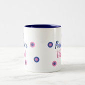 Mind-Positiv Zweifarbige Tasse (Mittel)