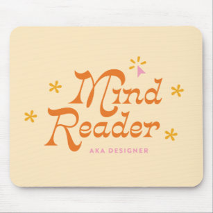 Mind Reader Grafik Designer Funky Mousepad