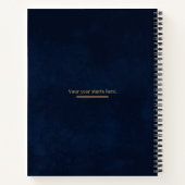 Mind Reset Notebook | One Year of Change | Minimal Notizblock (Rückseite)