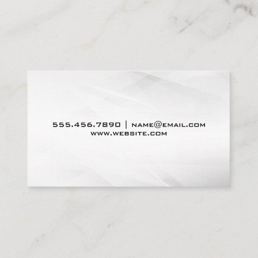 Mind Robotics Tech Logo Visitenkarte (Rückseite)