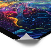 Mind Spectrum Sticker Poster (Ecke)