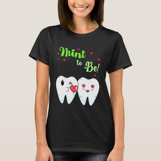 Mind to be Funny Toothpaste Zahnarzt Valentin T-Shirt (Vorderseite)