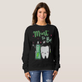 Mind to Funny Toothpaste & Tooth Dentist Valent Sweatshirt (Vorne ganz)