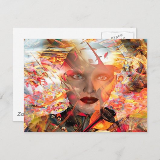 Mind Traveller Postkarte (Vorne/Hinten)