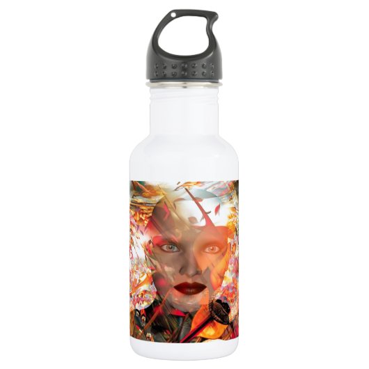 Mind Traveller Trinkflasche (Vorderseite)