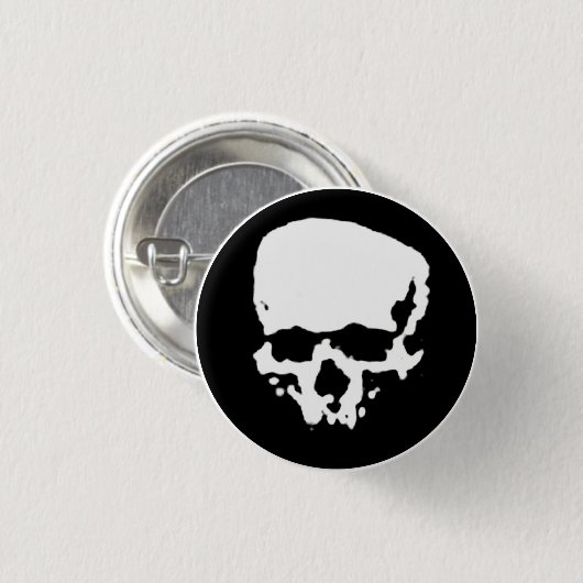 Mind Wither Day Signaturenmöwe Button (Vorne & Hinten)