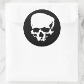 Mind Wither Day Signaturenmöwe Runder Aufkleber (Tasche)