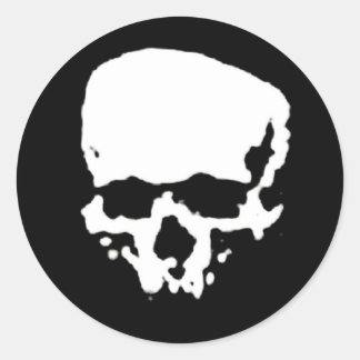 Mind Wither Day Signaturenmöwe Runder Aufkleber