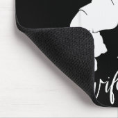 Mind Your Business My Wife Is Expensive  Mousepad (Ecke)