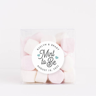 Mind zu Personalisierter Gastgeschenk Hochzeit Runder Aufkleber