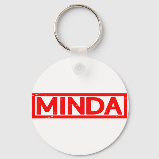 Minda Briefmarke Schlüsselanhänger (Vorderseite)
