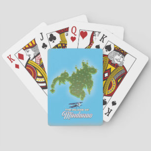 Mindanao-Karte Spielkarten