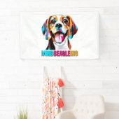 Mindbeagleing Beagle Dog Banner (Insitu)