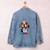 Mindbeagleing Beagle Dog Jeansjacke (Hangar)