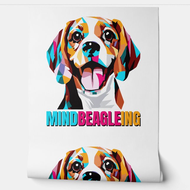 Mindbeagleing Beagle Dog Tapete (Abrollen)