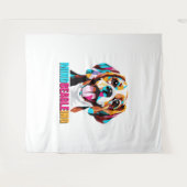 Mindbeagleing Beagle Dog Wandteppich (Vorderseite (Horizontal))