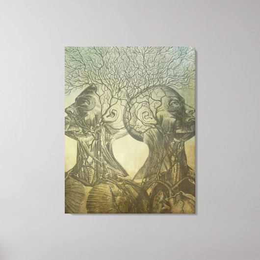 Mindblower Wrapped Canvas Leinwanddruck (Vorderseite)