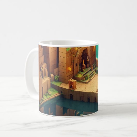 Mindcraft Kaffeetasse (Vorderseite Links)