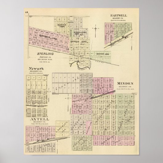 Minden, Nebraska Poster (Vorne)