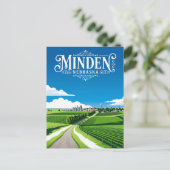 Minden USA Postkarte (Stehend Vorderseite)